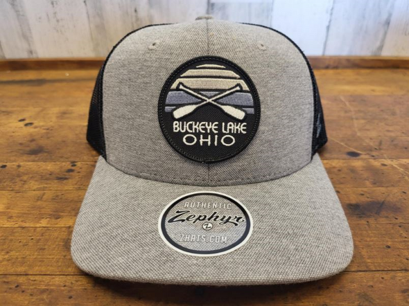 Buckeye Lake Paddles Embroidered Patch Hat