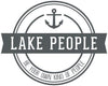 Lake People Large White Unisex T-Shirt - Buckeye Lake Place