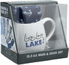 Lake Mug and Sock Set - Buckeye Lake Place