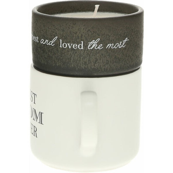 Mom - Stacking Mug and Candle Set 100% Soy Wax Scent: Tranquility