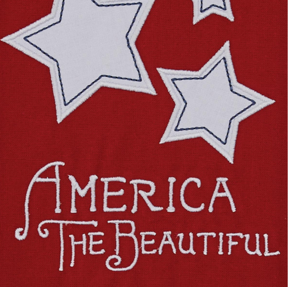 America the Beautiful Towel - Buckeye Lake Place