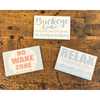 4.5 Inches Vintage Design Magnet Featuring Buckeye Lake Text