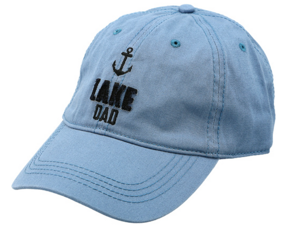 Lake Dad - Cadet Blue Adjustable Hat