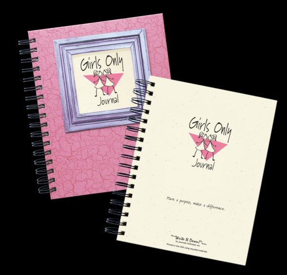 Girls Only Journal - Pink