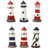 13CM Multi Color Decorative Lighthouse In Different Colors