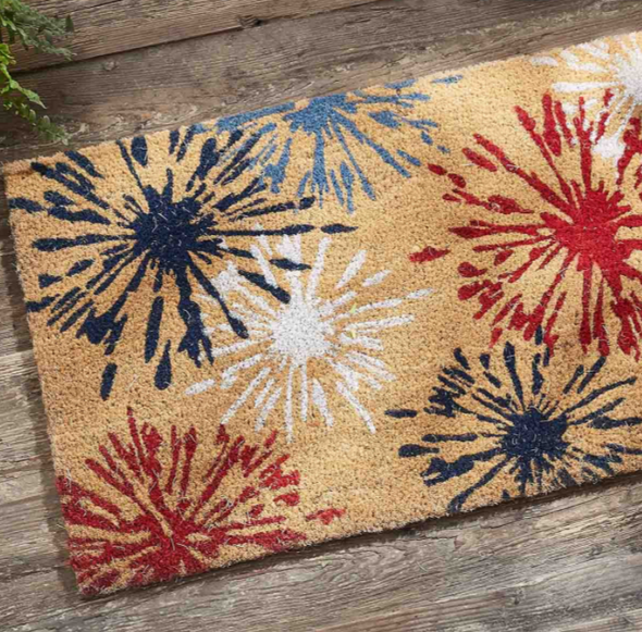 Fireworks Coir Doormat