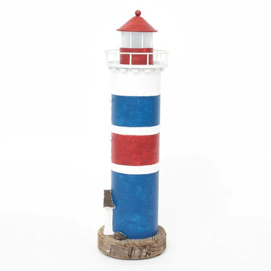 Resin Lighthouse with LEDs in 3 Colors
