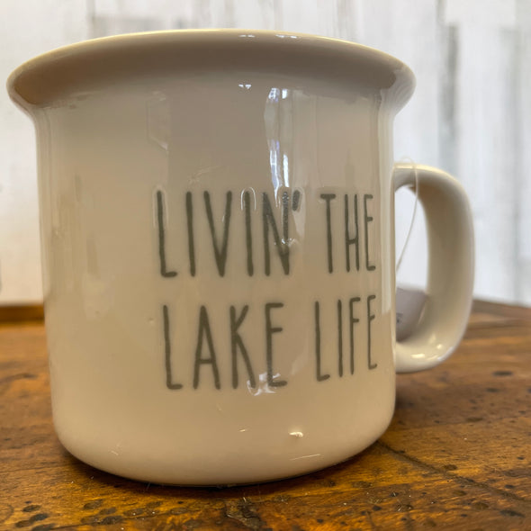 Livin' Lake Engraved Mug