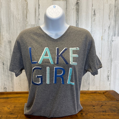 Lake Girl V-Neck T-Shirt