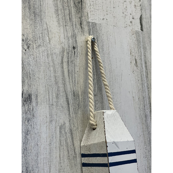 White Buoy with Rope
