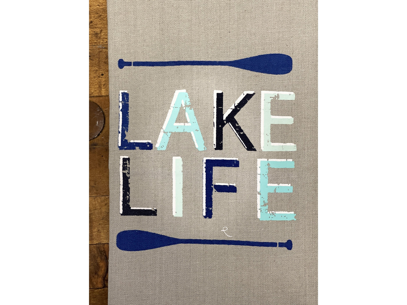 Lake Life Oar Hand Towel, Nautical Themed Kitchen Dish Towel, Decorative  Dish Towels – Buckeye Lake Place