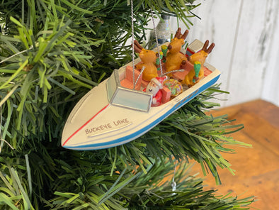 Resin Ornament - SS Party Boat