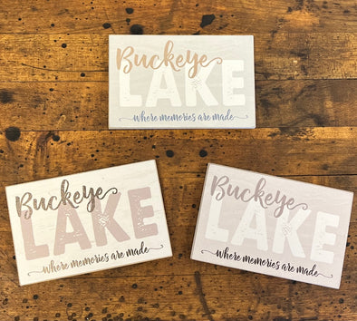 Memories are Made Buckeye Lake Magnet