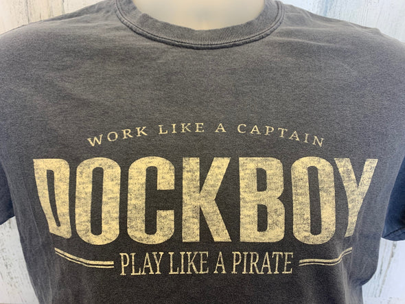 Dock Boy/Pirate Gray Shirt-SM