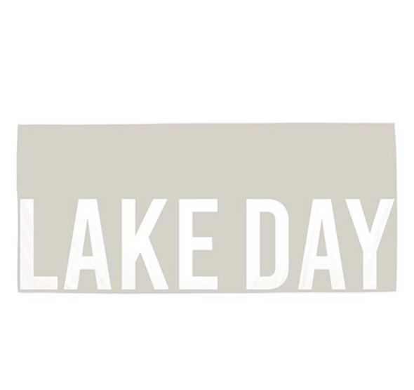 Lake Day Quick Dry Oversized Beach Towel