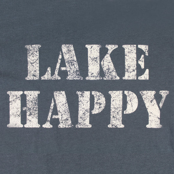 Lake Happy Short Sleeve Classic Tee Shirt