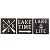 14 Inch Wood Laser Cut Wall Decor Featuring Lake Sayings and Designs