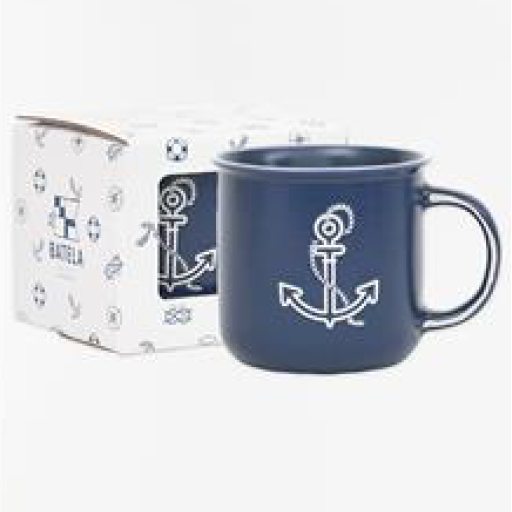 Nautical Navy Mug