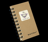 120 Page Brown Guided Format Personal Mini Journal