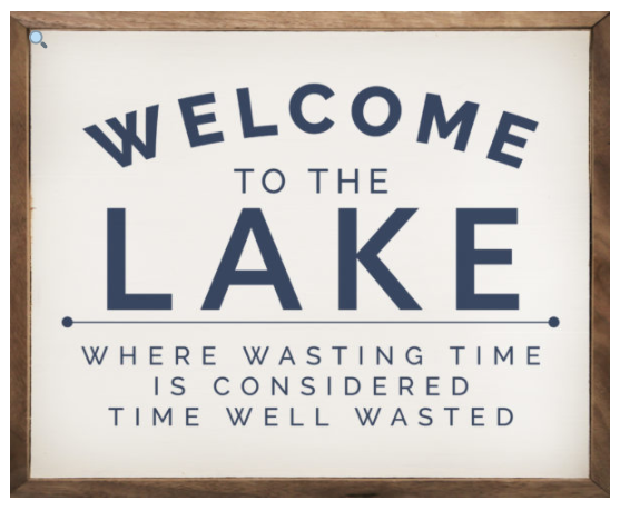 Wasting Time Lake