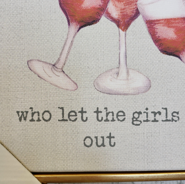 Who Let The Girls Out Wall Art