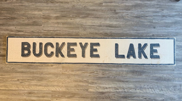 Buckeye Lake Horizontal Sign
