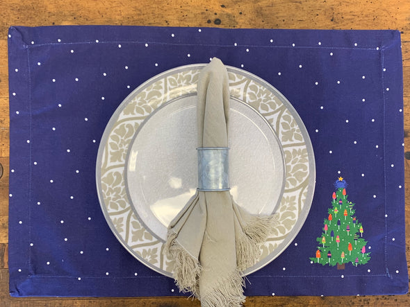Holiday Buoy Tree Placemat