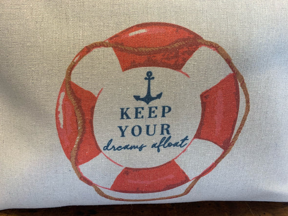 Large Keep Your Dreams Afloat Storage Bin