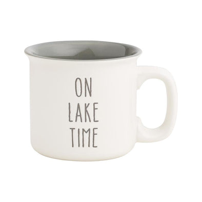 Lake Time Engraved Mug